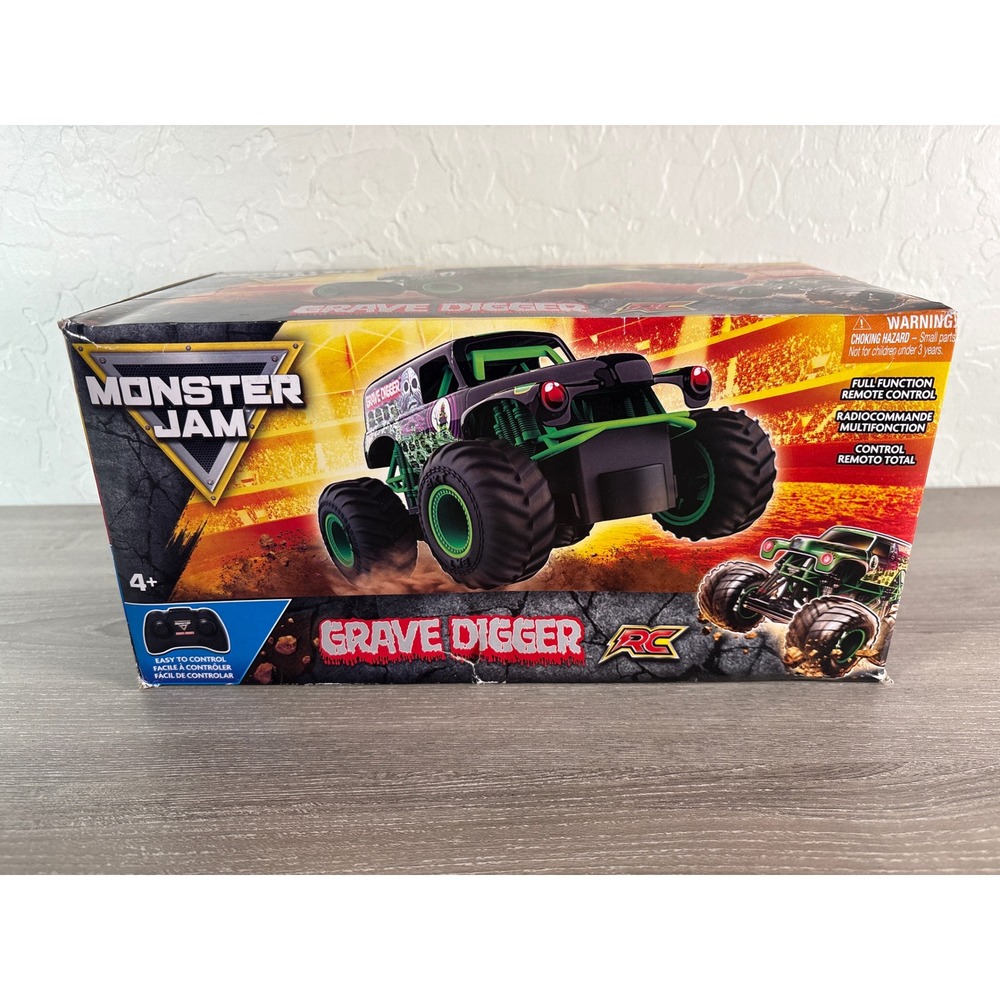 Monster Jam Grave Digger‎ RC Remote Control Monster Truck Toy 1 24 Scale